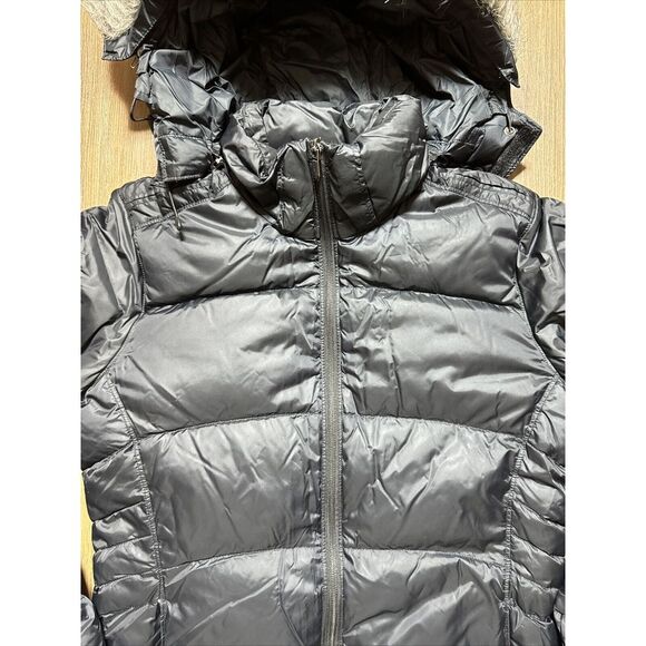 Mountain Hardwear Downtown Coat Winter Parka Jacket Fur Long Puffer Womens Small - Picture 4 of 12